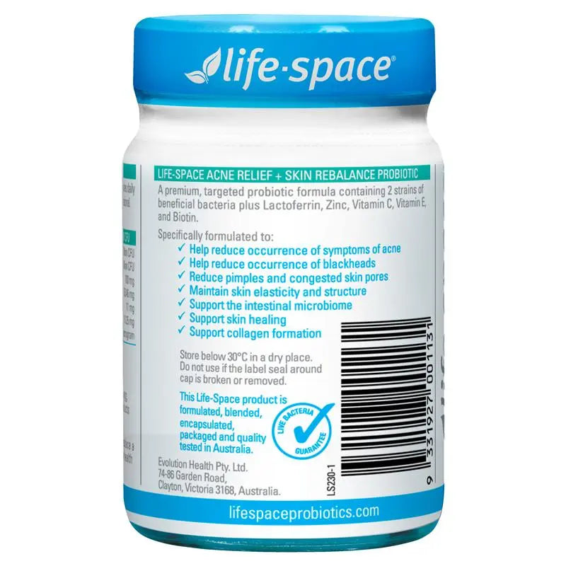 Life Space 肌膚平衡益生菌 30粒