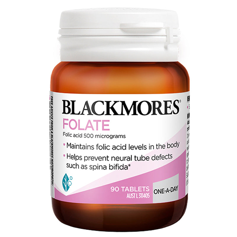 Blackmores 葉酸 500mg 90粒