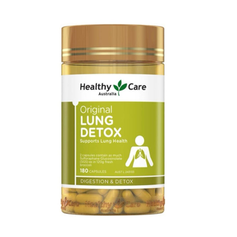 Healthy Care 清肺片 180粒