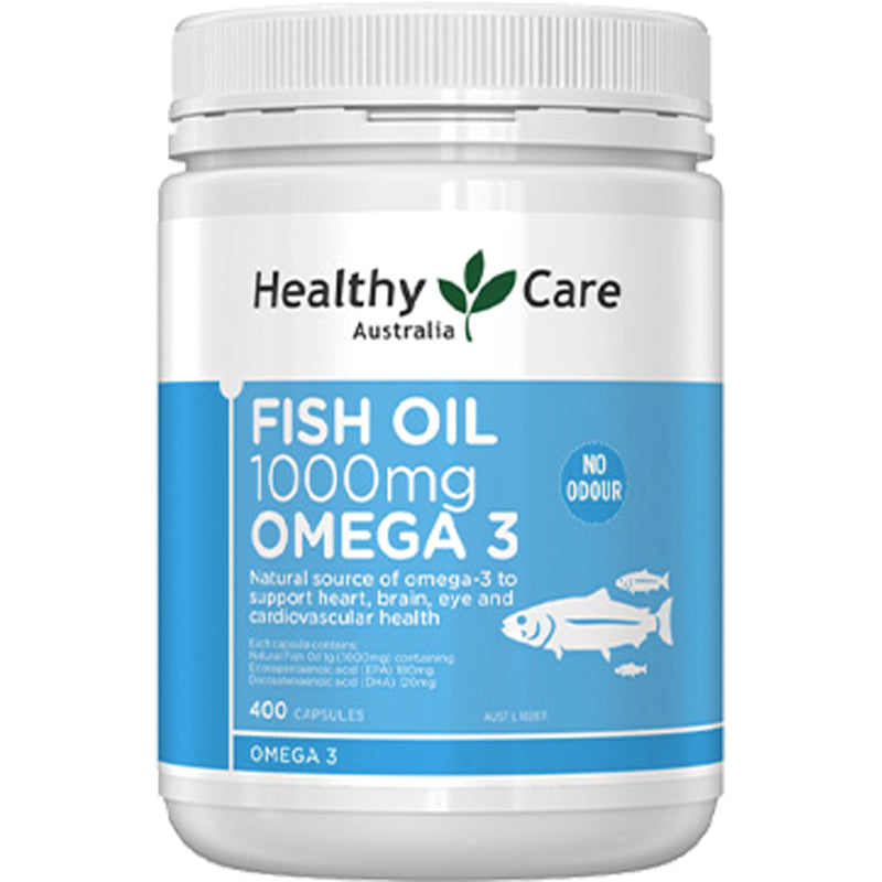 Healthy Care 魚油 1000mg 400粒