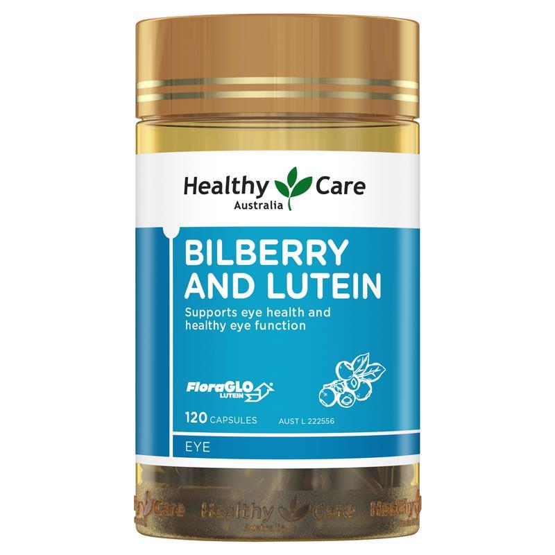 Healthy care 越橘藍莓葉黃素 120粒