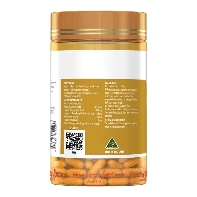Healthy Care 蜂王漿膠囊 365粒