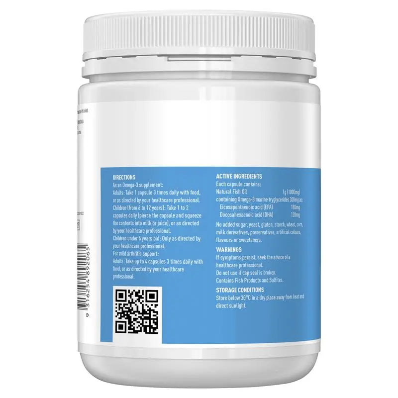 Healthy Care 魚油 1000mg 400粒