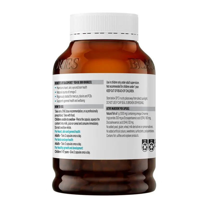 Blackmores 深海魚油 1000mg 400粒