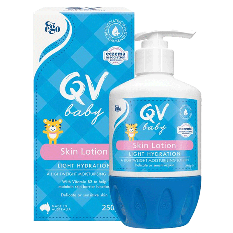 QV 嬰幼兒保濕乳液 按壓瓶 250g