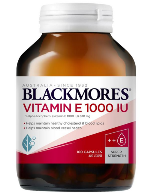 Blackmores 維他命E 1000IU 100粒