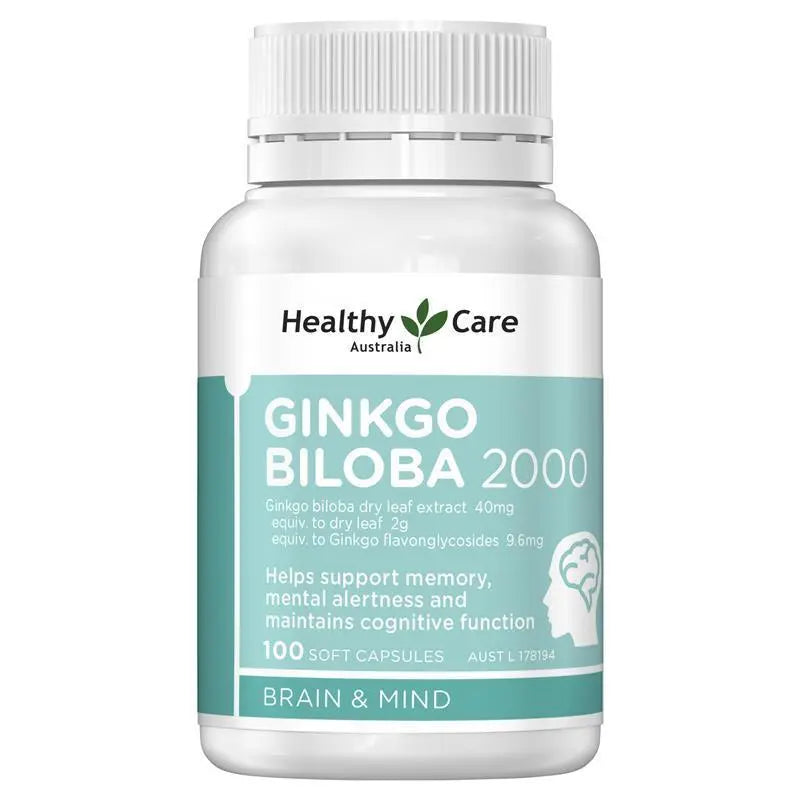 Healthy Care 銀杏片 2000mg 100粒