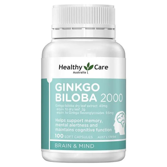 Healthy Care 銀杏片 2000mg 100粒