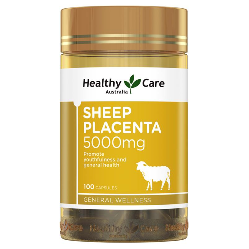 Healthy Care 羊胎素膠囊 5000mg 100粒