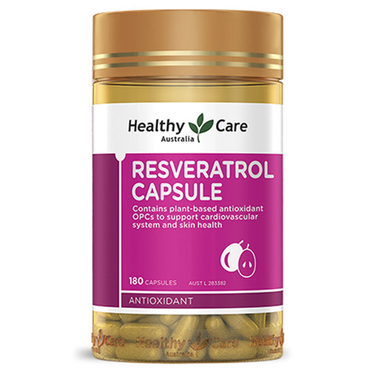 Healthy Care 白藜蘆醇 180粒