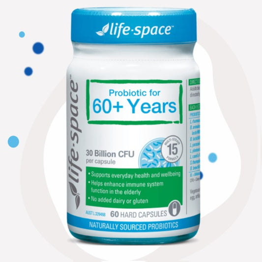 Life Space 60+老年人益生菌 60粒