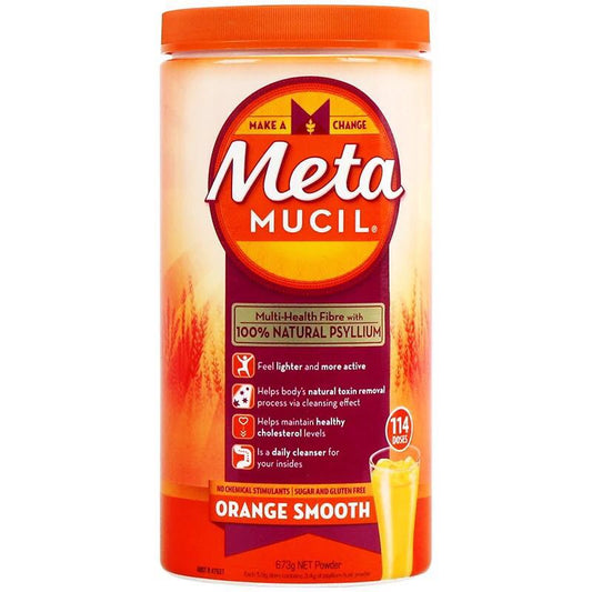 Meta-mucil 膳食纖維粉 香橙味 114dose