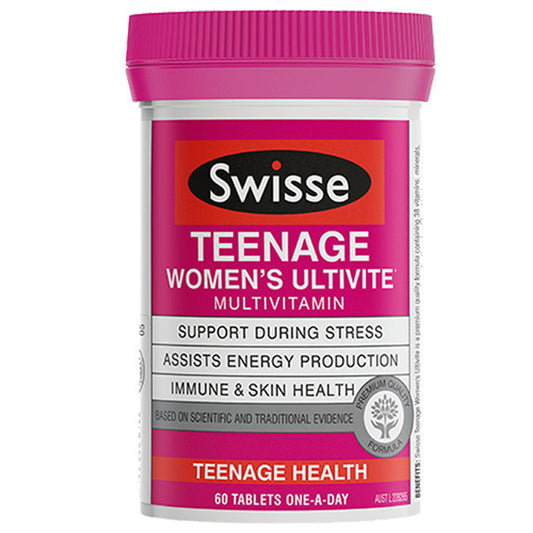 Swisse 青少年綜合維他命 女生款 60粒
