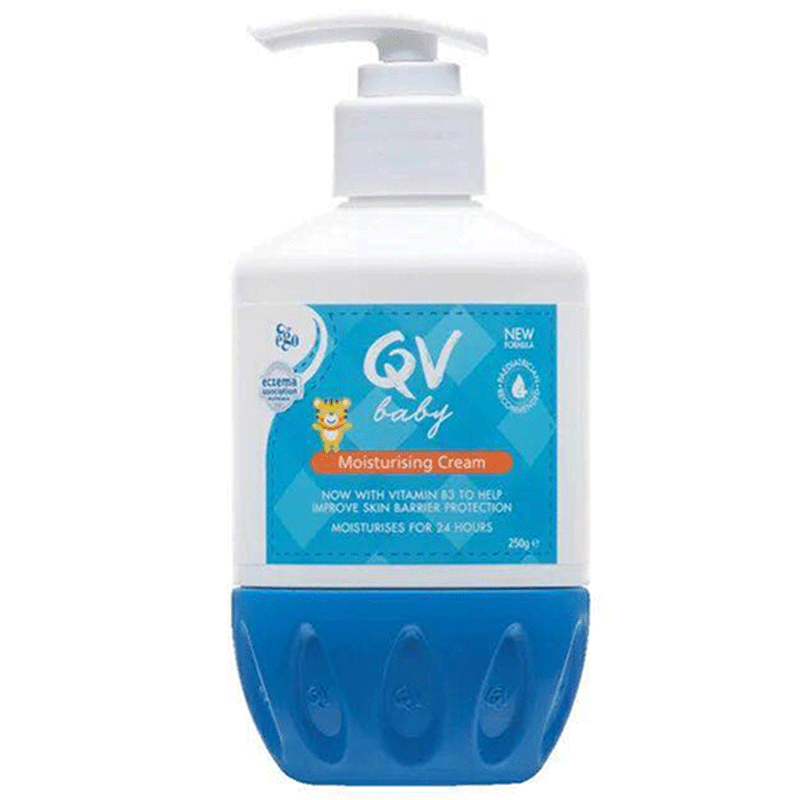 QV 嬰兒保濕霜 按壓瓶 250g