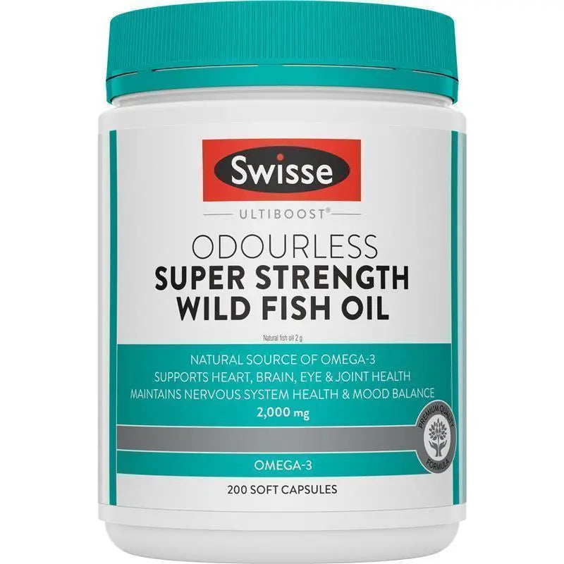 Swisse 無腥魚油2000mg 200粒