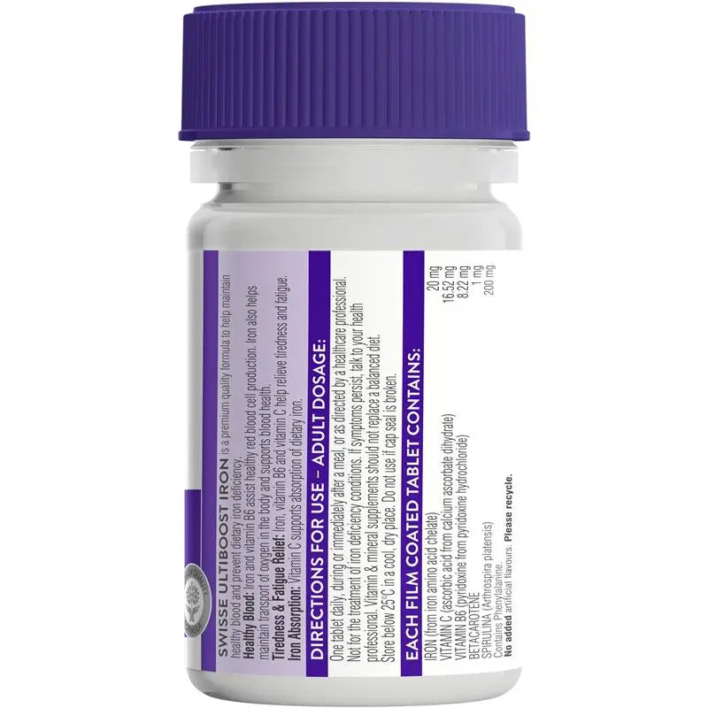 Swisse 補鐵片 30粒