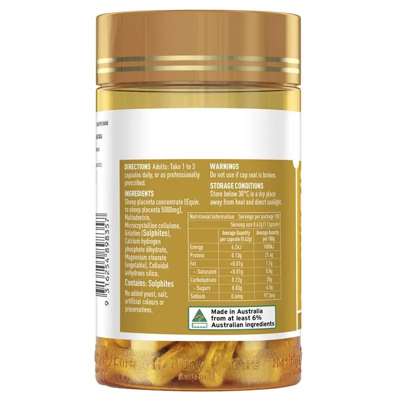 Healthy Care 羊胎素膠囊 5000mg 100粒