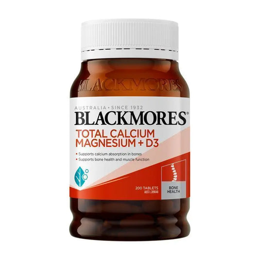 Blackmores 活性鈣鎂片+維生素D3 200粒